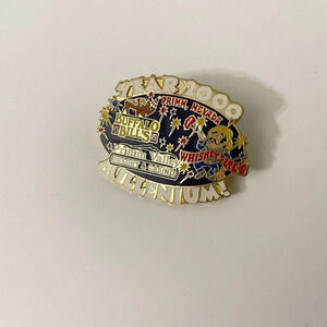 Primm Valley Casino Limited Ed 2000 Millennium Lapel Pin Whiskey Petes Nevada